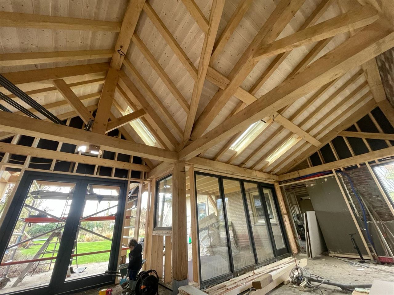 Yaki Nougat gebruikt voor in kapconstructie.