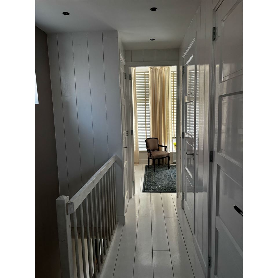 Grenen gevingerlast 17x195 wit gelakt