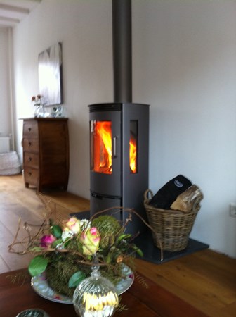 Fam. Hemstede uit Rhenen. TT10G van Termatech (Deense kachel)