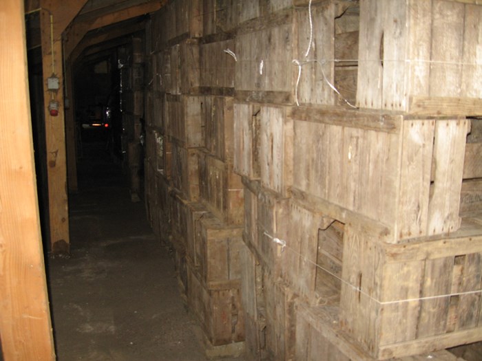 2-lats fruitkisten.
26x36x60cm.