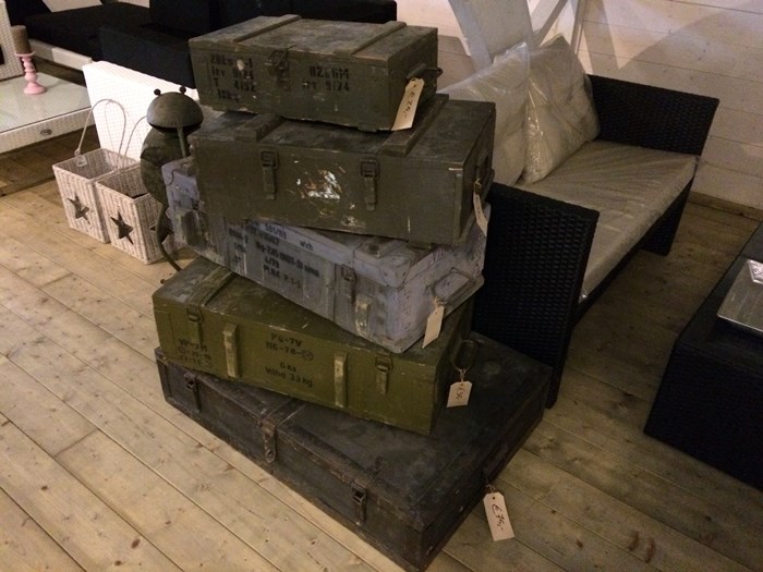 Legerkisten
(ook bij ons verkrijgbaar)