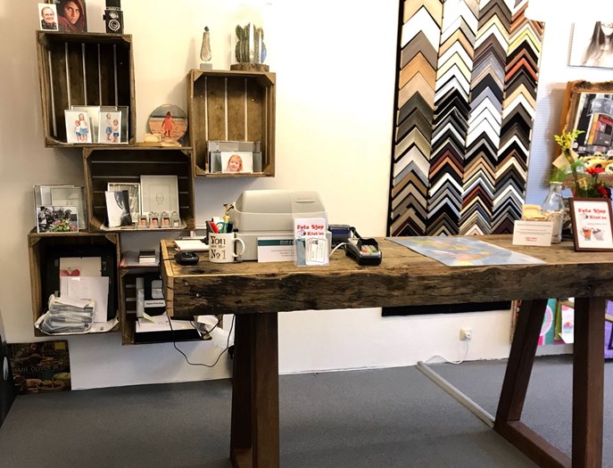 Fruitkisten 30x40x50cm gebruikt in fotozaak.