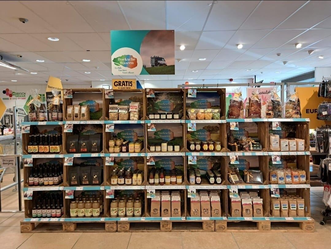 Fruitkisten 30x40x50 gebruikt in supermarkt