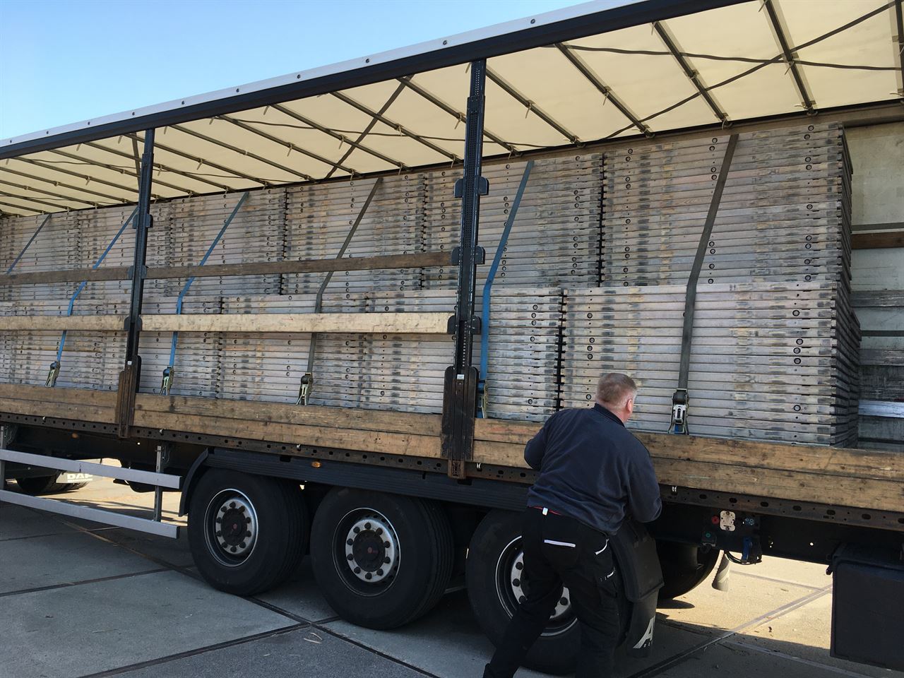 Transport steenschotten 115 x 150 Transport steenschotten 115 x 150