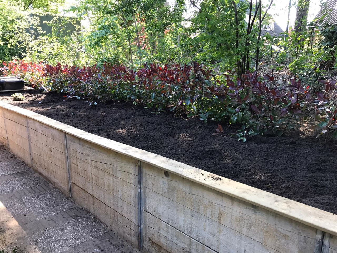 Grondkering gemaakt van schotten 75 x 120. Grondkering gemaakt van schotten 75 x 120.