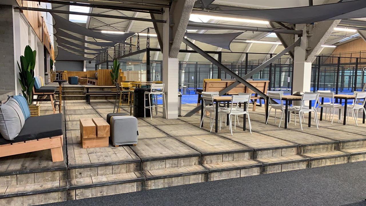 Terras gemaakt van steenschotten 100x140 Terras gemaakt van steenschotten 100x140