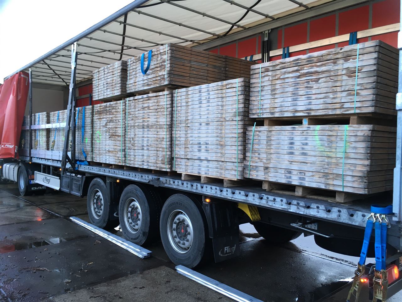 Transport steenschotten Transport steenschotten