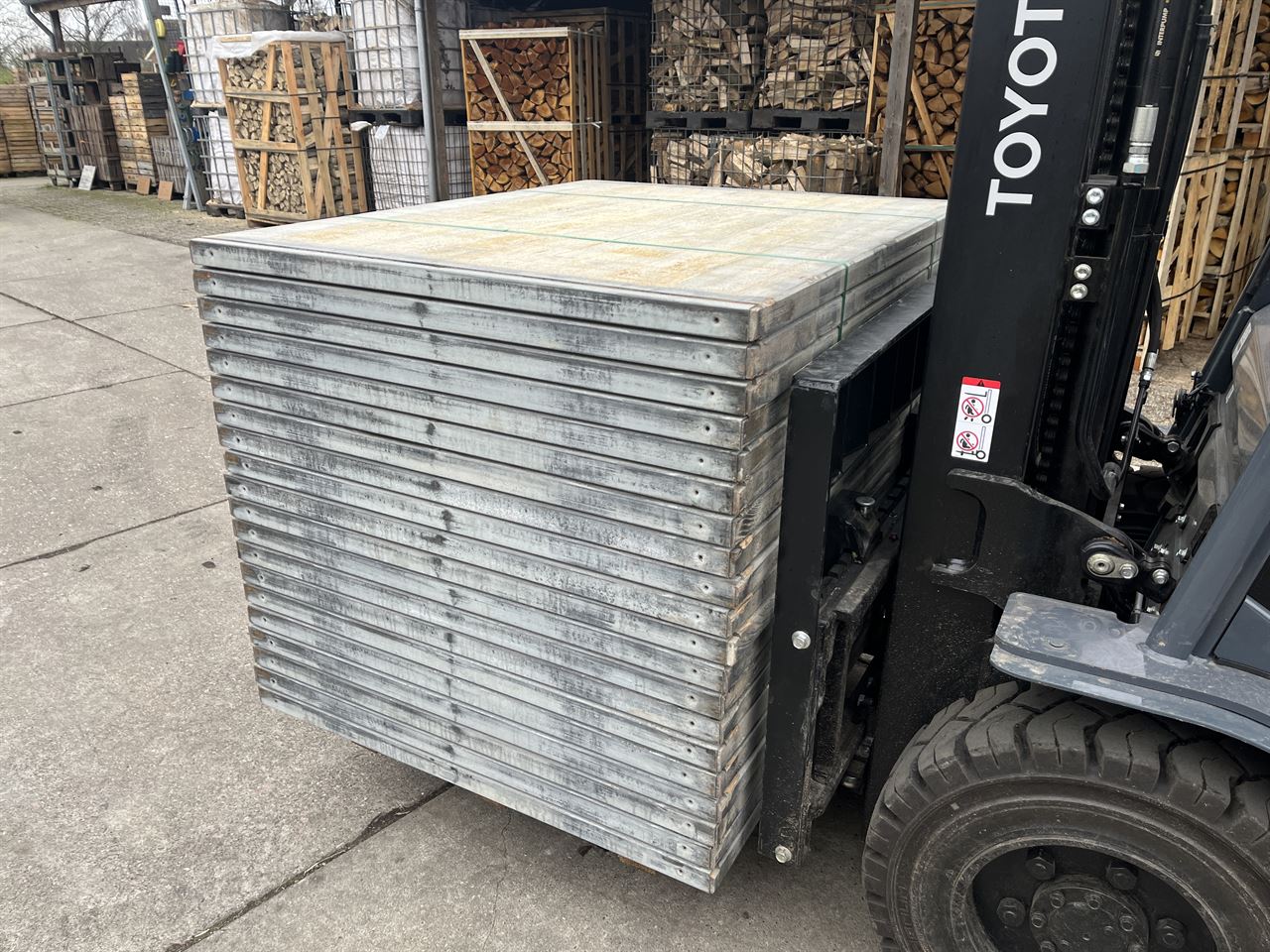 Steenschotten 1m10 x 1m40 AA