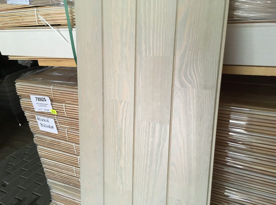 Grenen wandbeschot Create