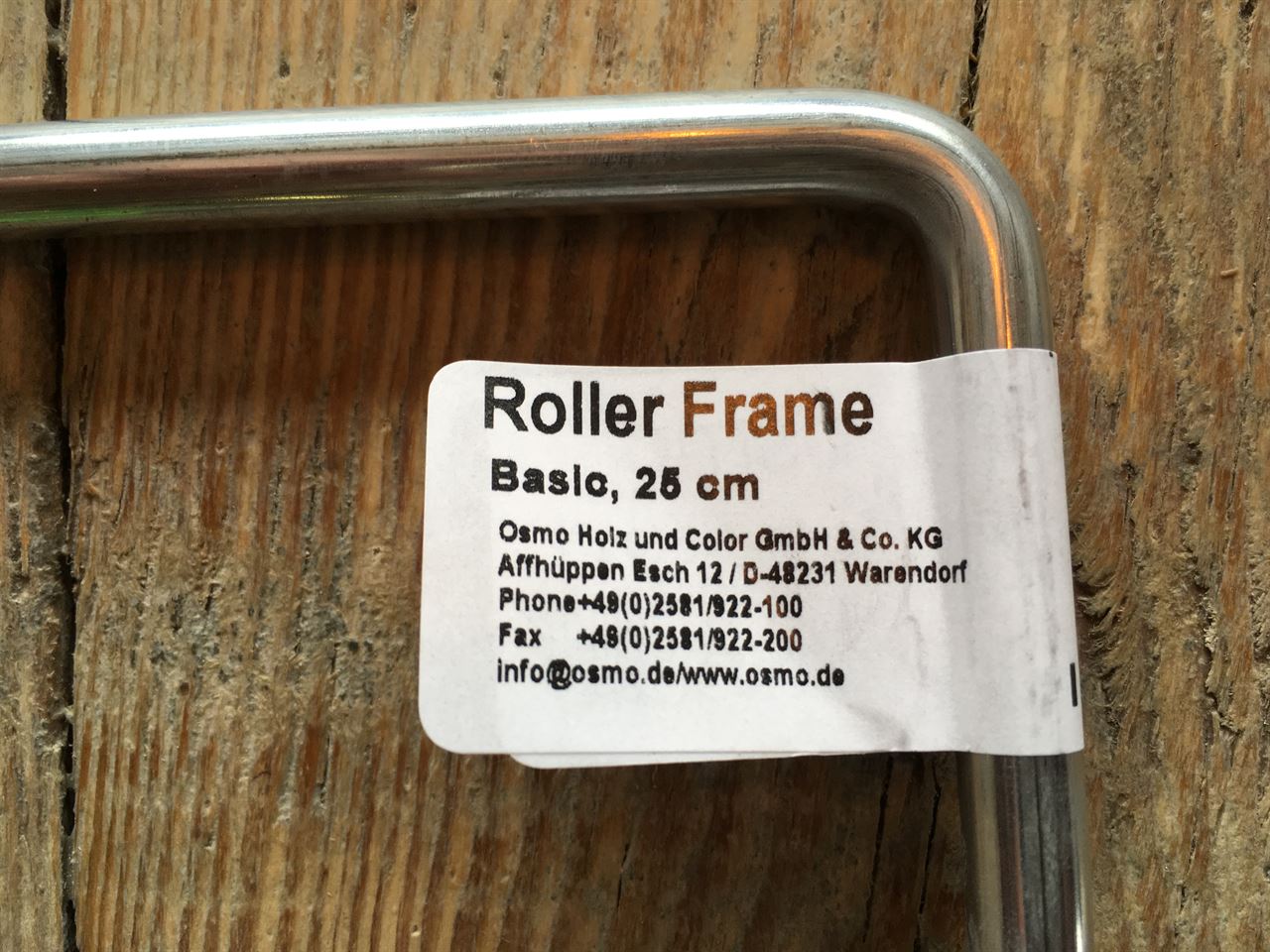 Osmo rollerbeugel 25cm