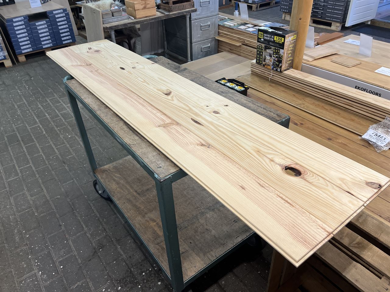 Grenen planken / vloerdelen 18x140 Declasse