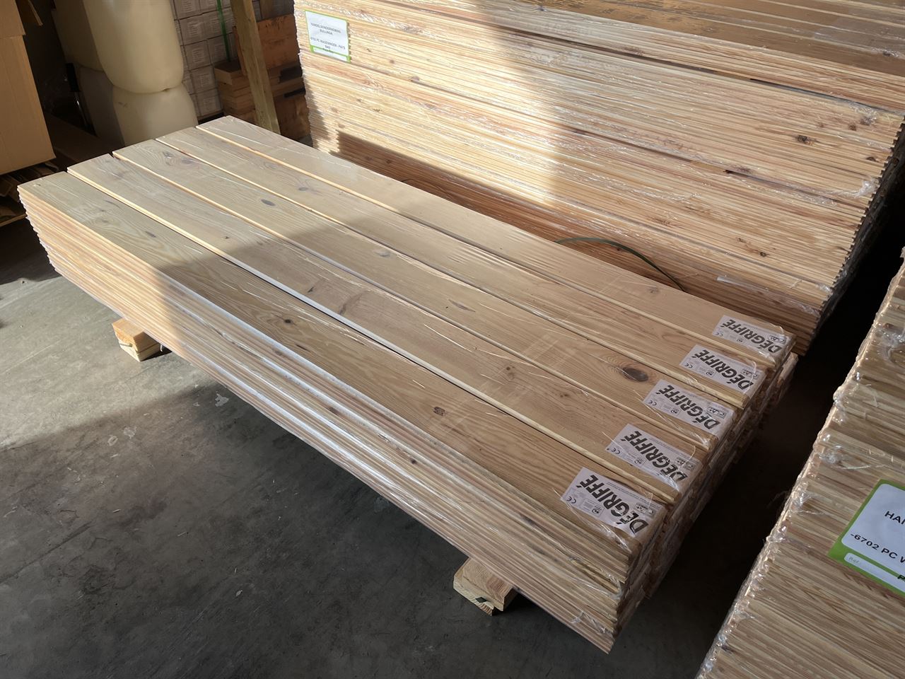 Grenen planken / vloerdelen 18x140 Declasse