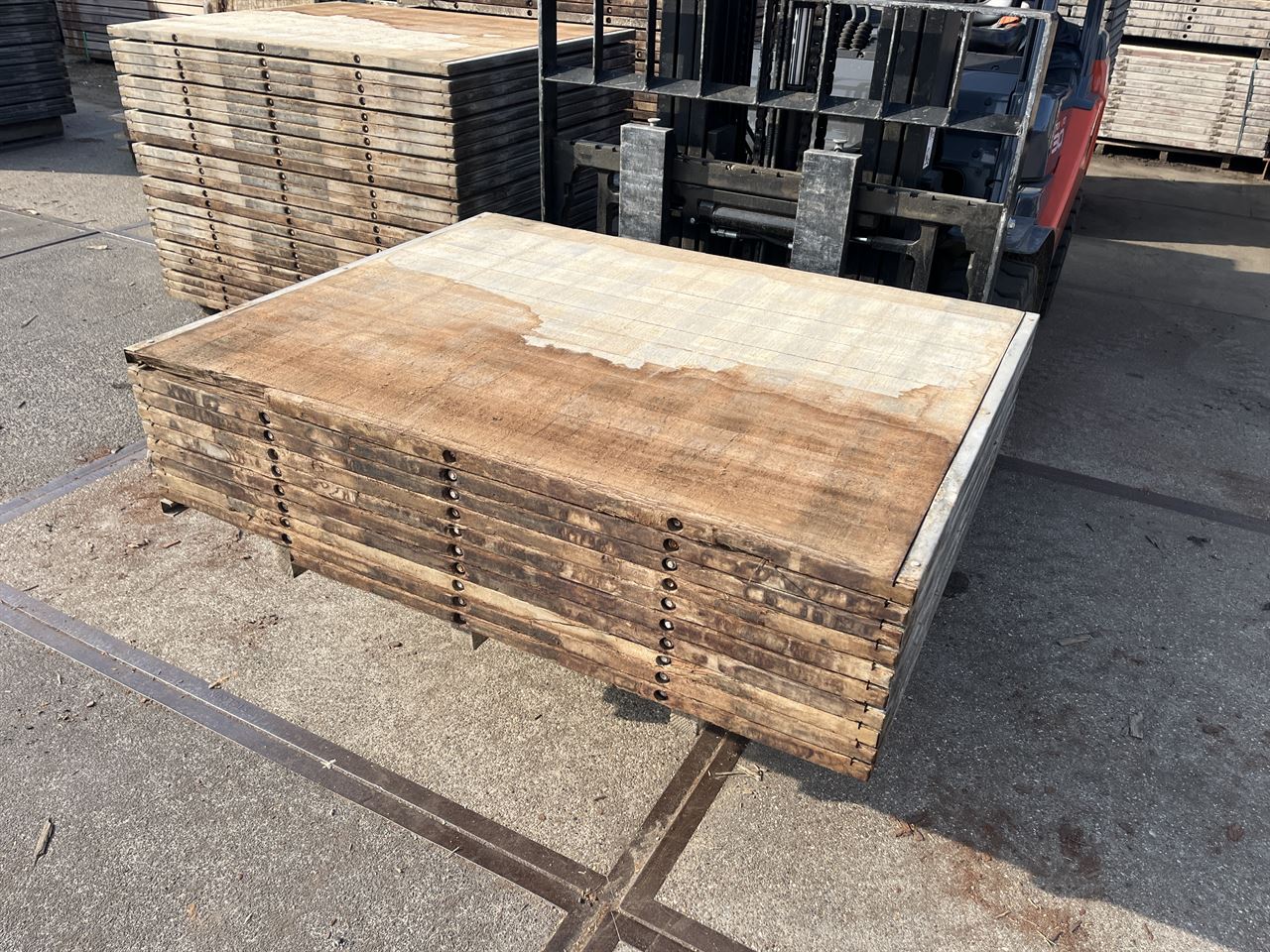 Steenschotten hardhout 1m10 x 1m40 b-keus (32mm)