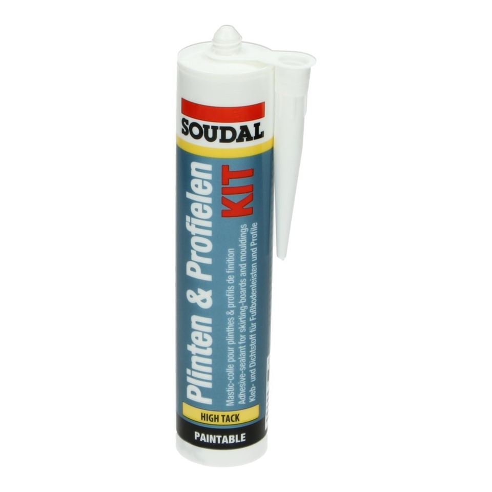 Soudal Plinten & Profielen kit wit