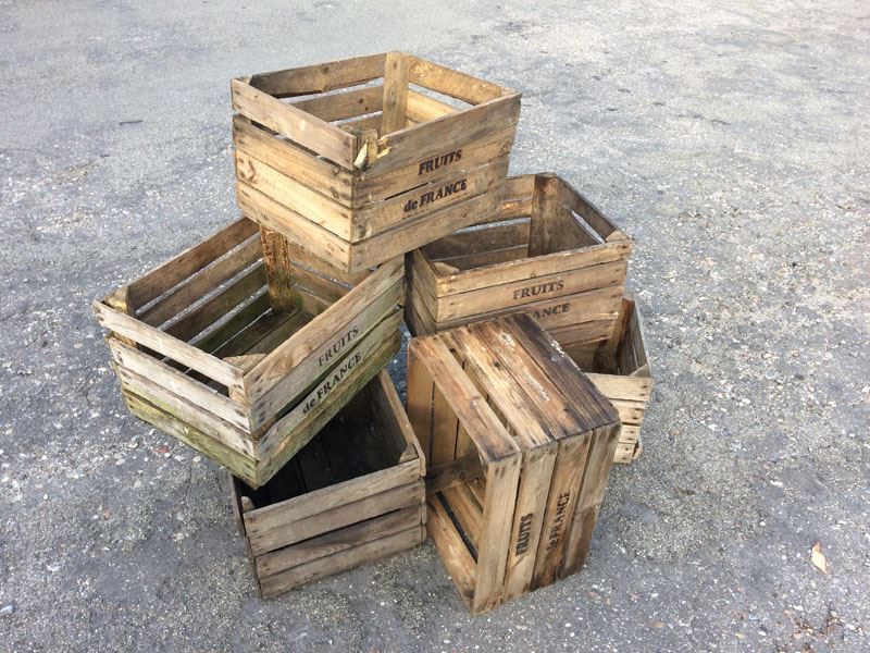 Fruitkist 30cm x 40cm x 50cm met tekst (b-keus) Fruitkist 30cm x 40cm x 50cm met tekst (b-keus)