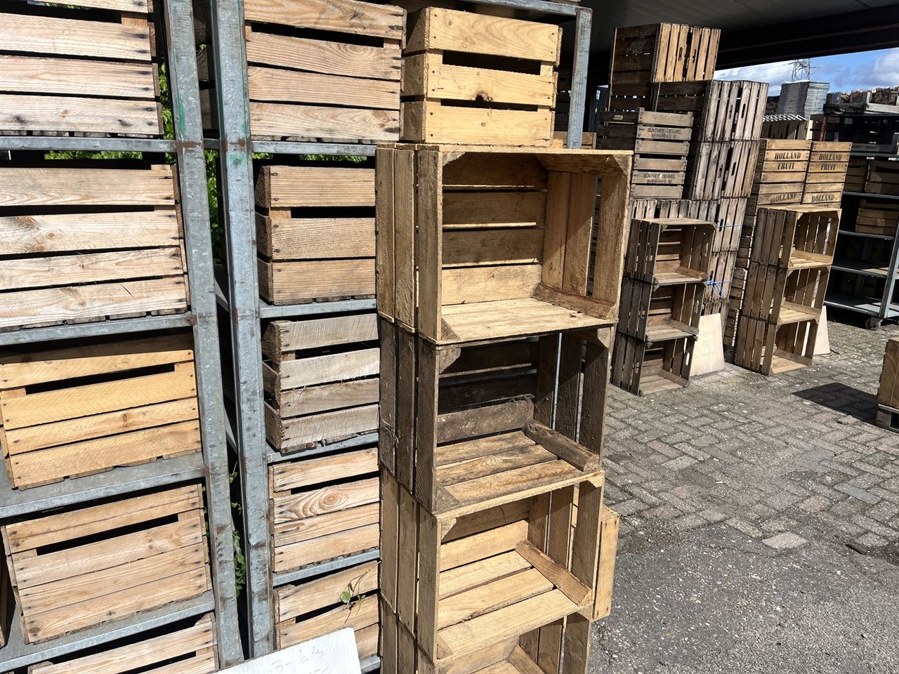 Stevige 3-lats kisten 30x40x50 cm