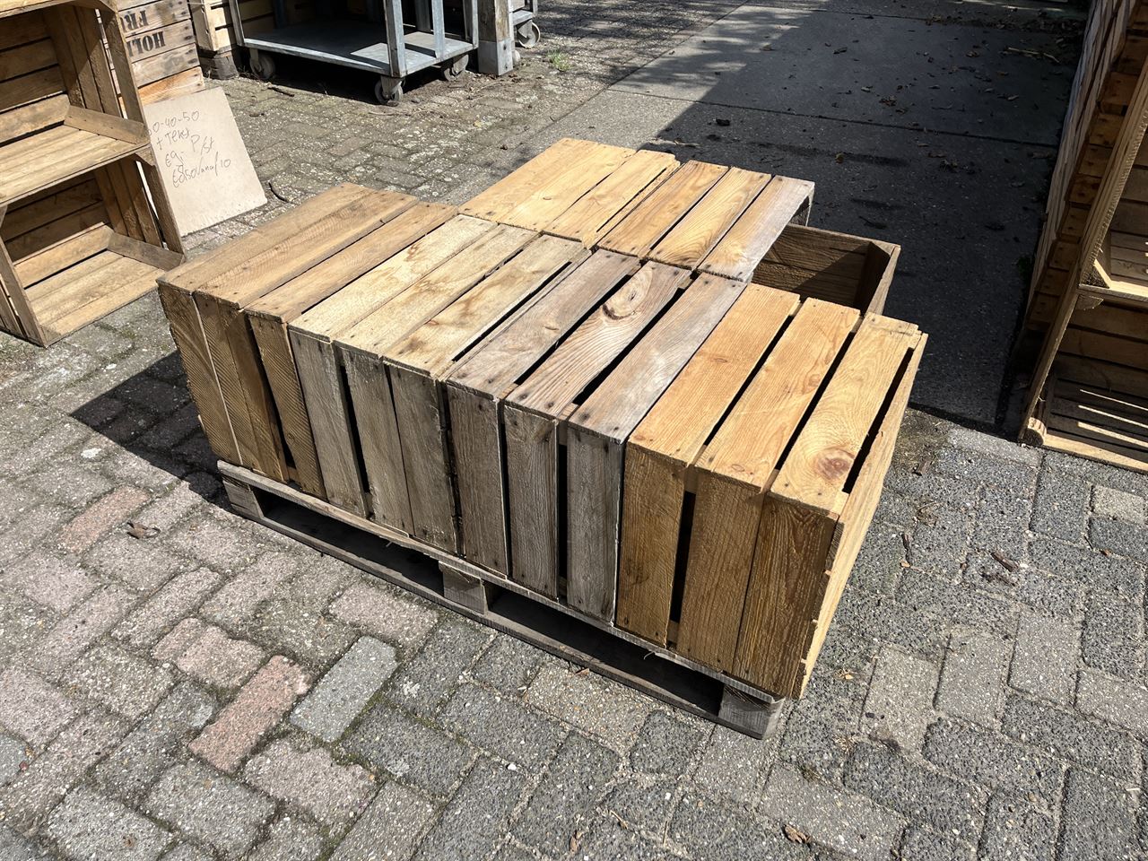 Stevige 3-lats kisten 30x40x50 cm