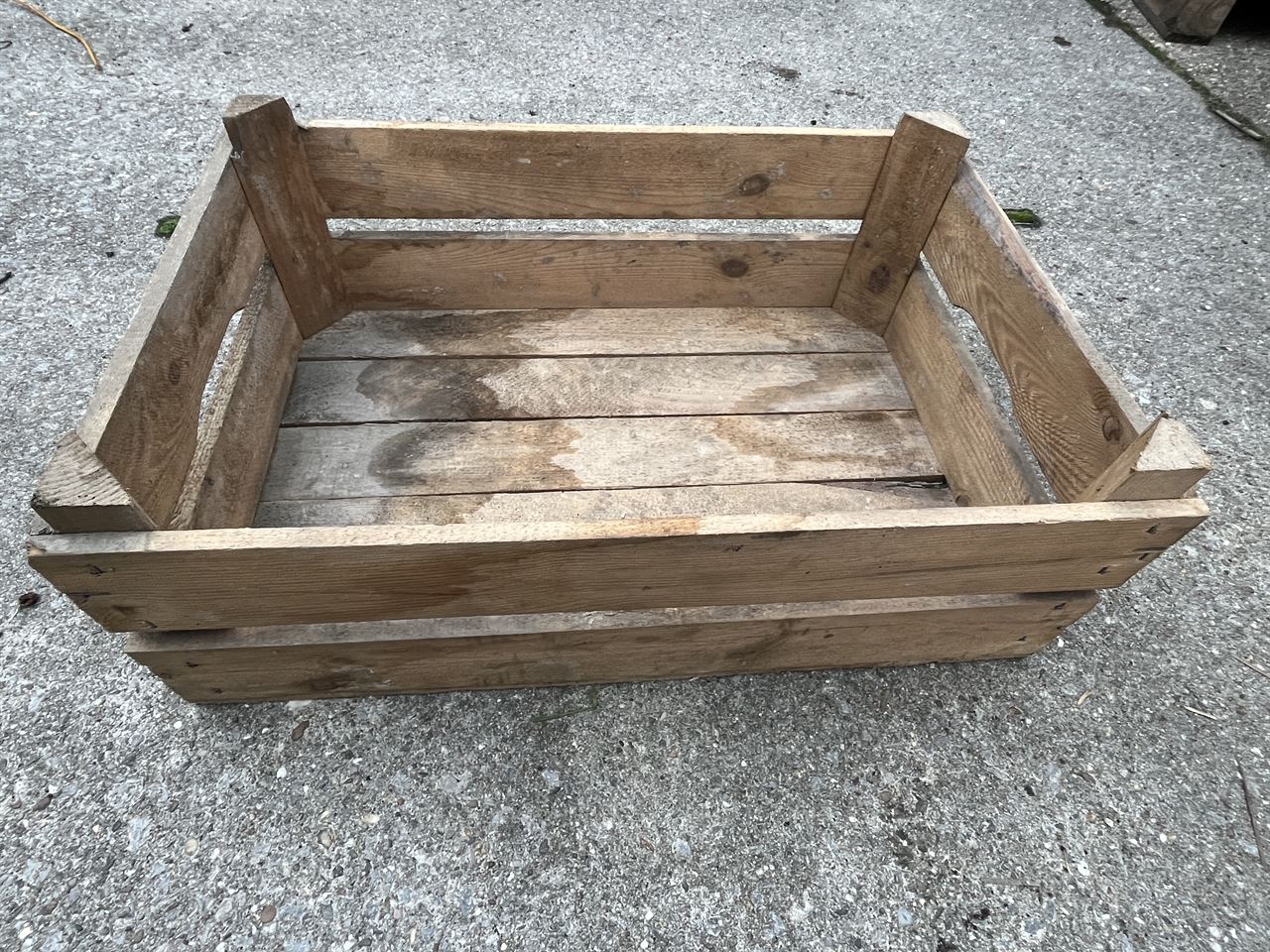 2-lats fruitkisten zonder tekst