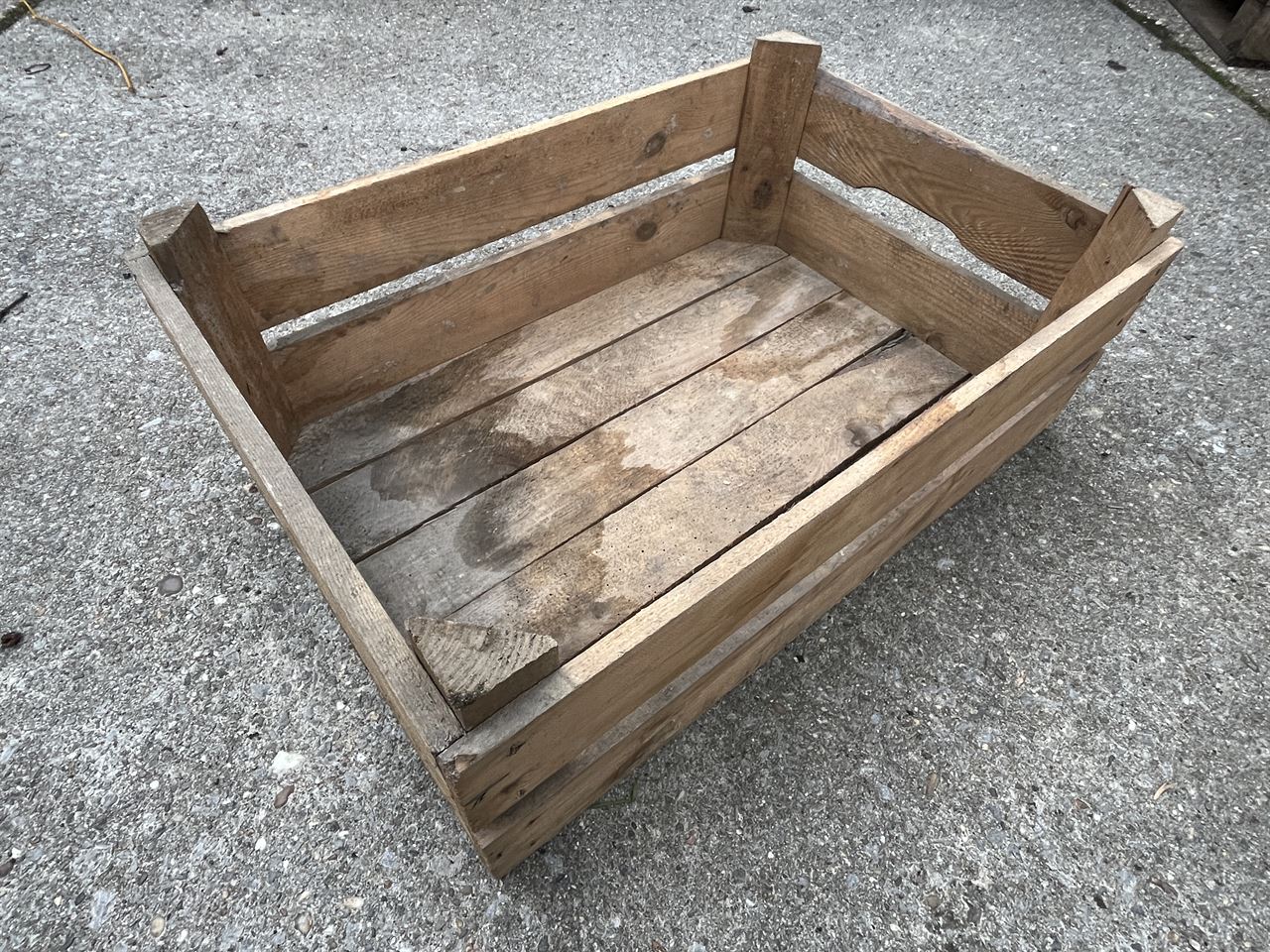 2-lats fruitkisten zonder tekst