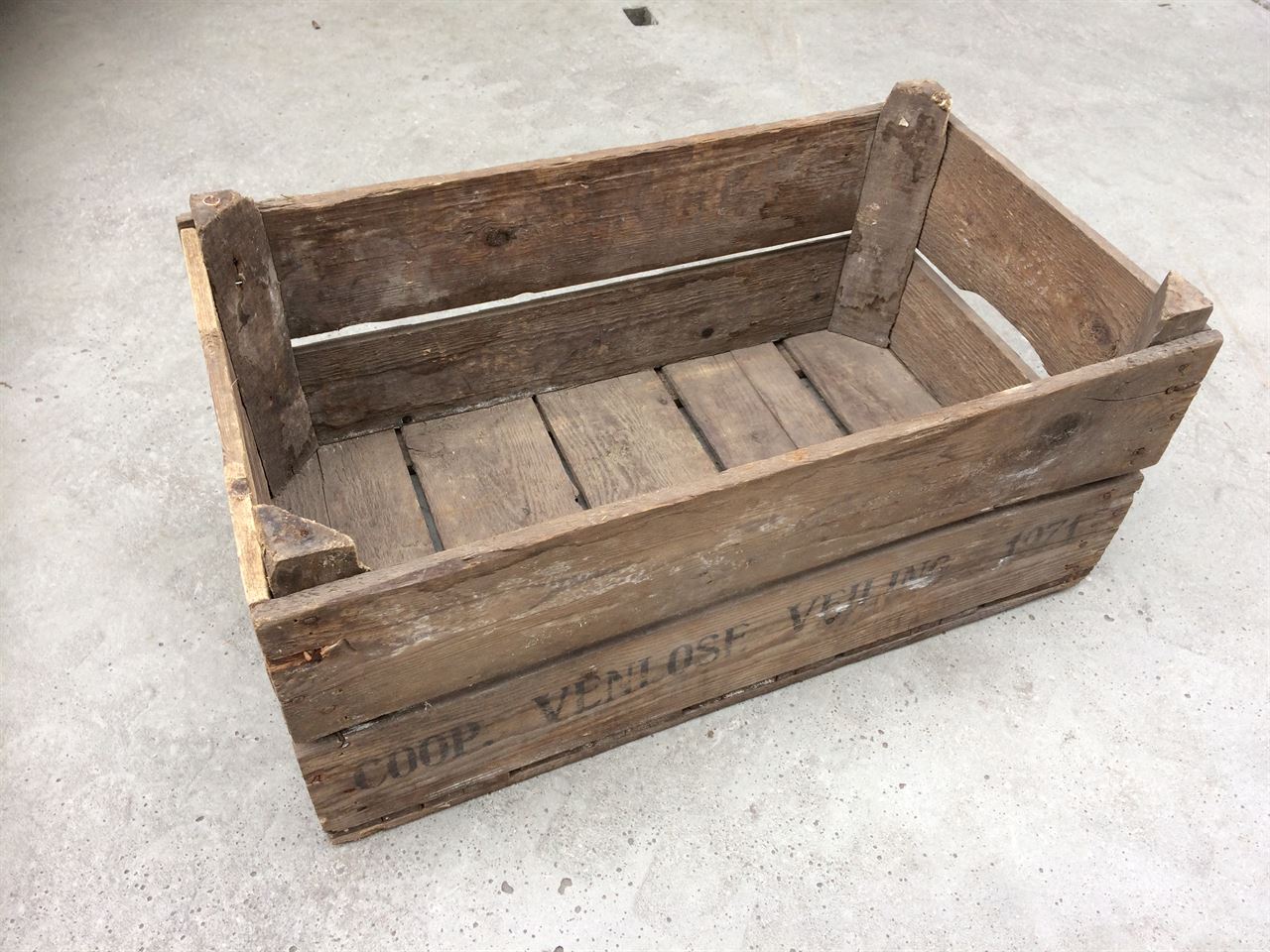 Lange 2-lats kisten 26 x 35,5 x 60cm A