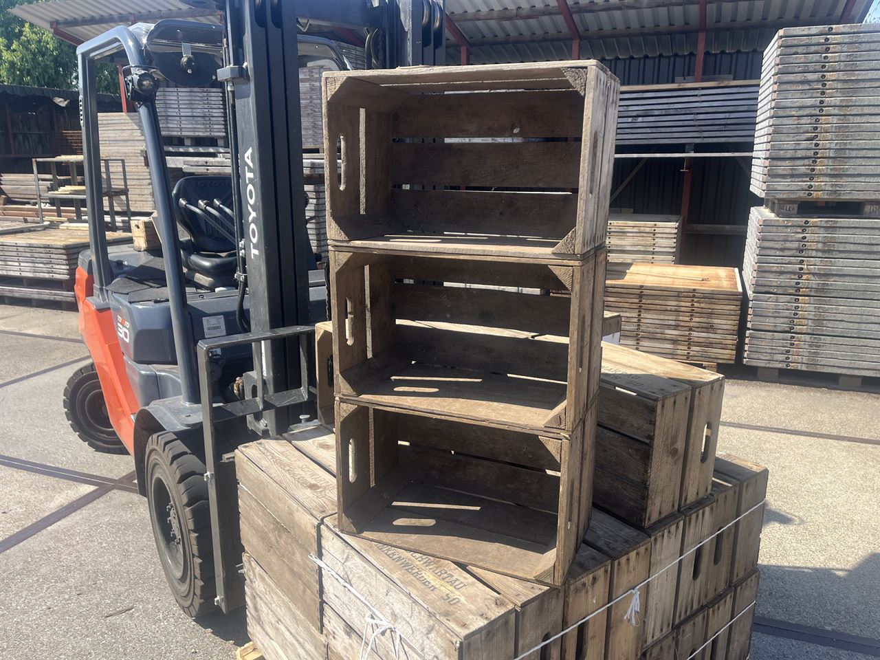 2-lats klein Duits 27x31x49cm ZEER ZELDZAAM !!