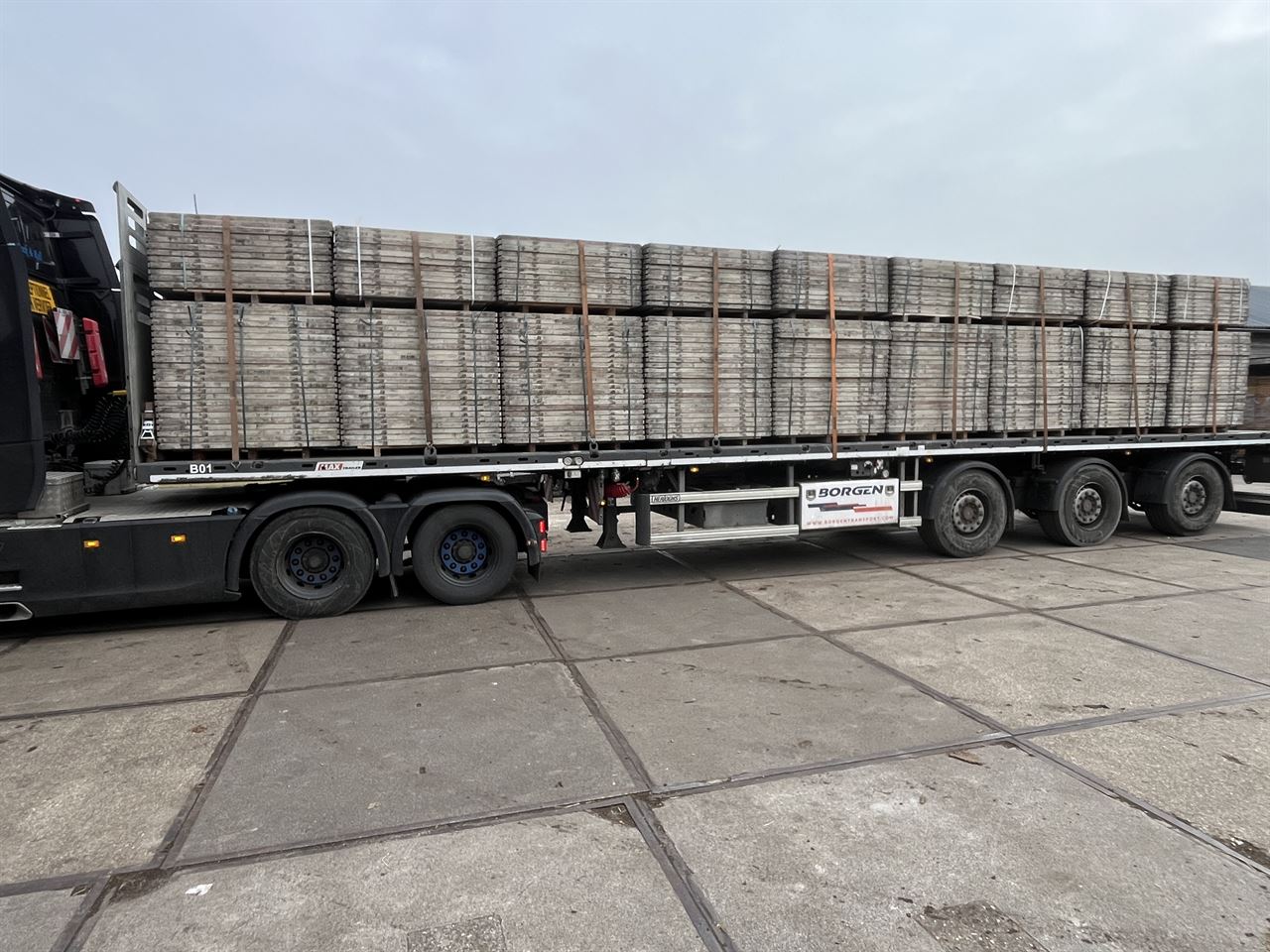 Steenschotten 1m12 x 1m40