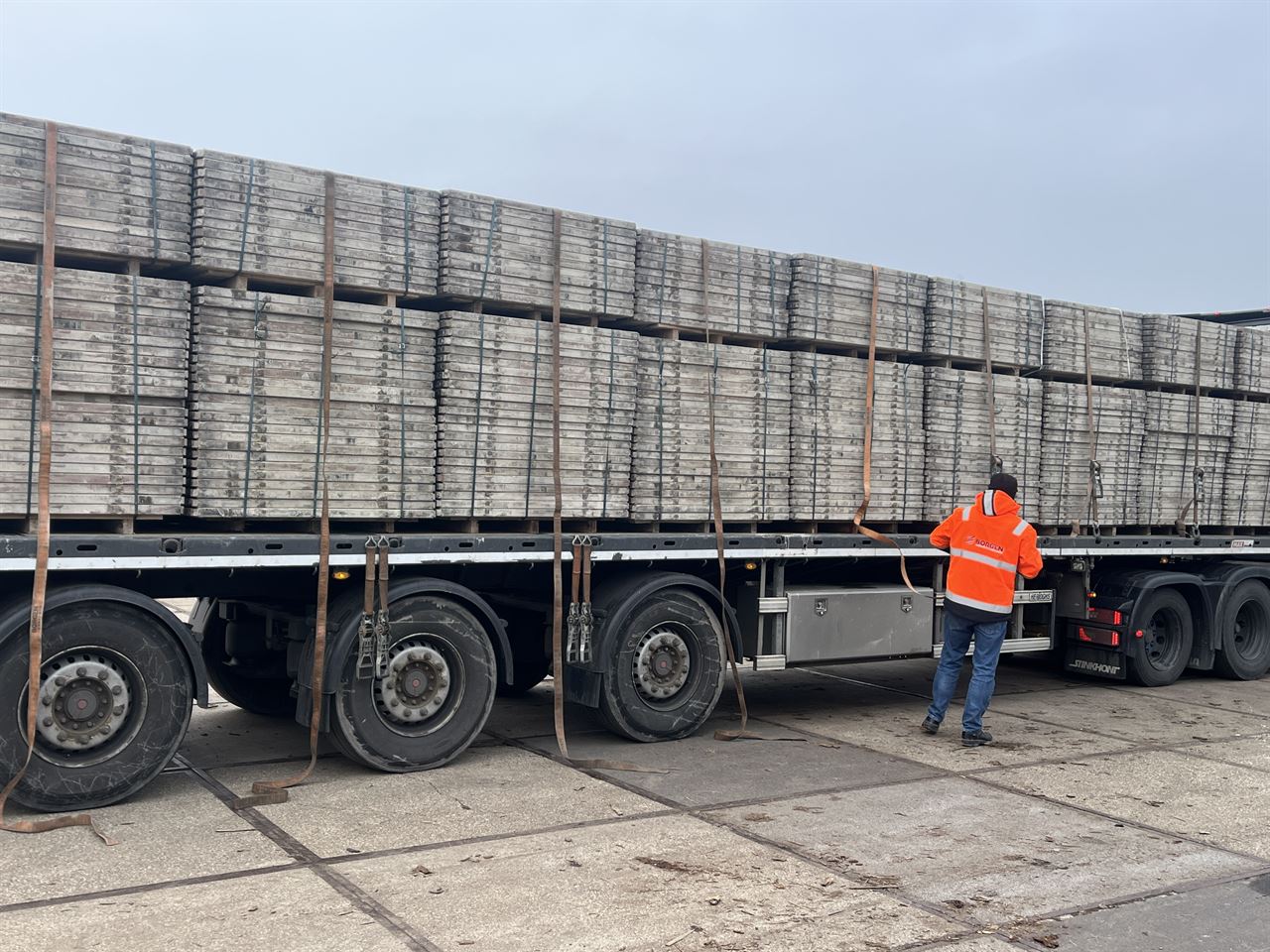 Steenschotten 1m12 x 1m40