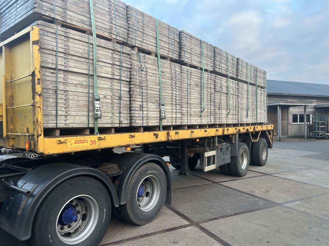 Steenschotten 1m12 x 1m40