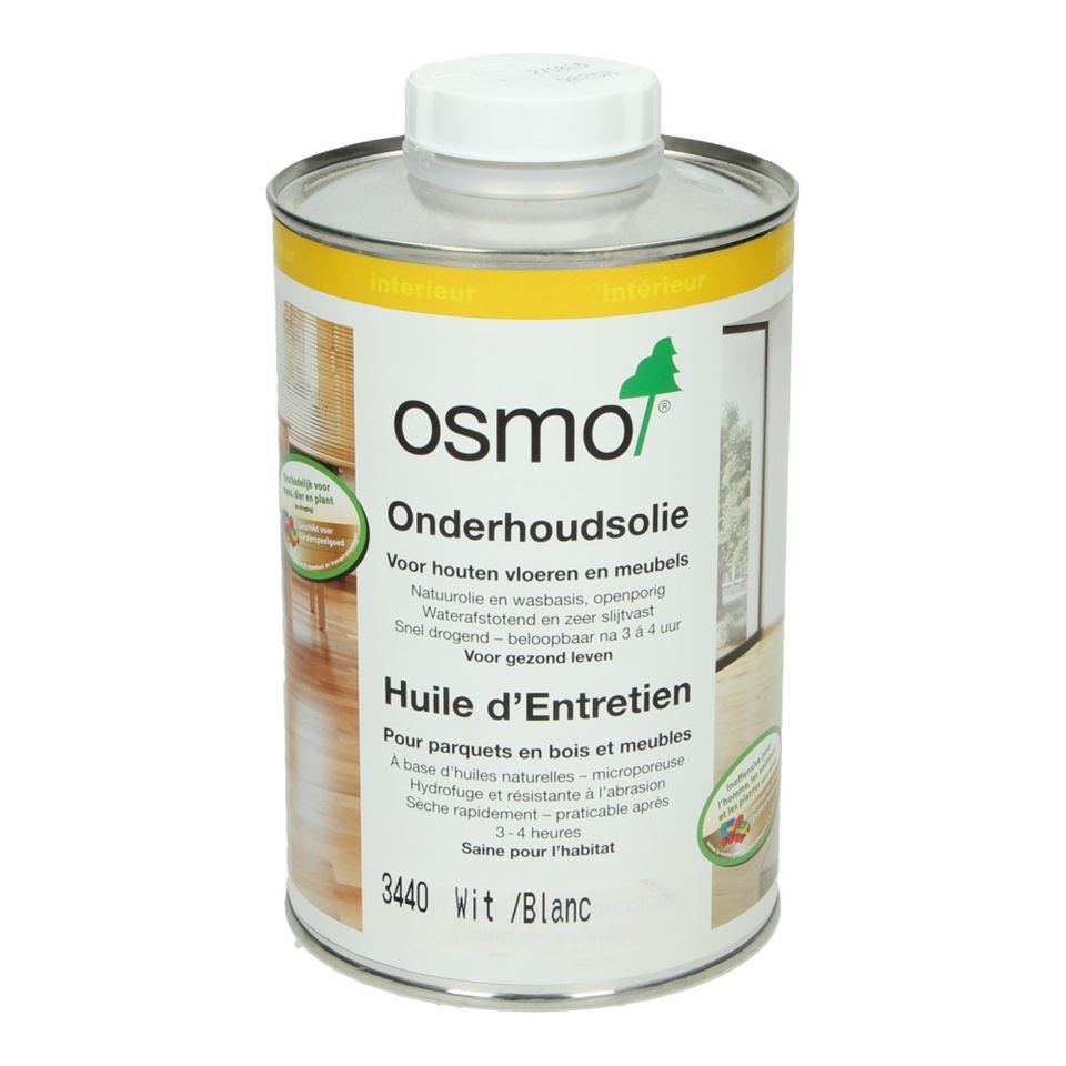 Osmo onderhoudsolie wit 3440