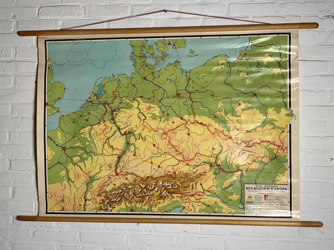 Oude landkaarten