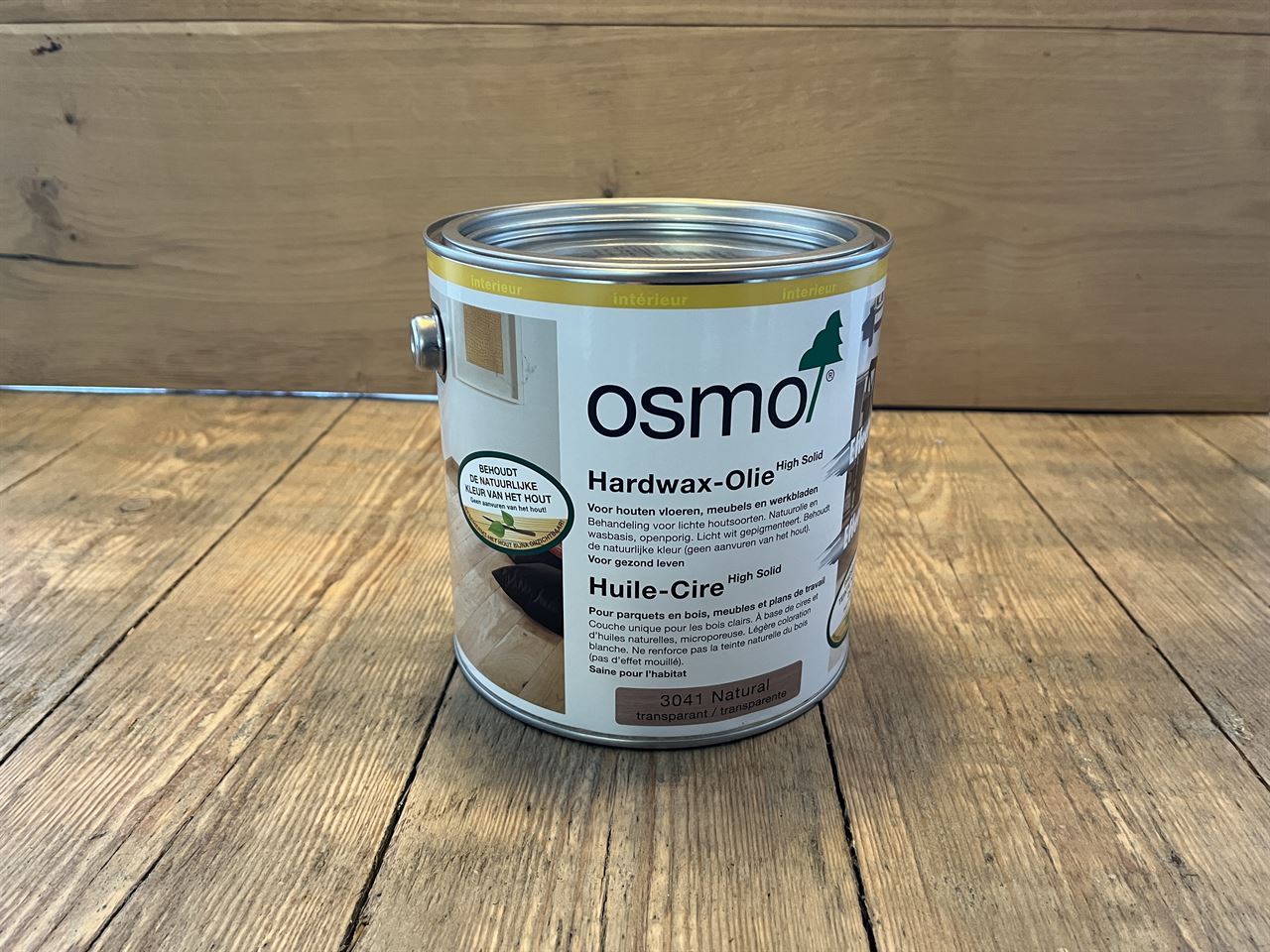 Osmo Hardwaxolie 3041 (Wit) Naturel 2,5l