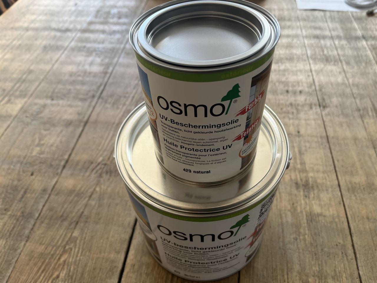 Osmo UV-Beschermingsolie 429 Natural 0,75l