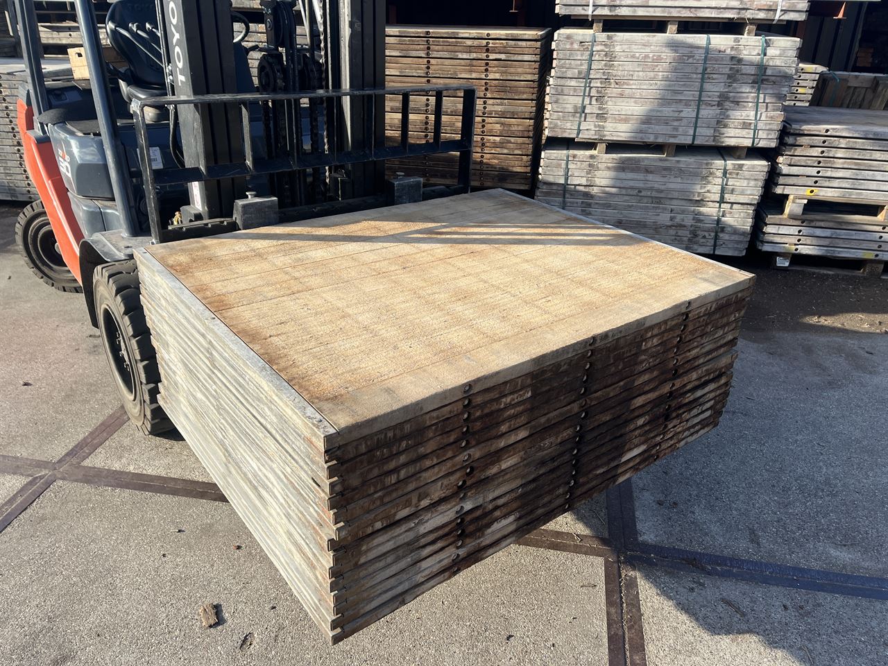 Steenschotten Hardhout 110x140 (32mm dik)