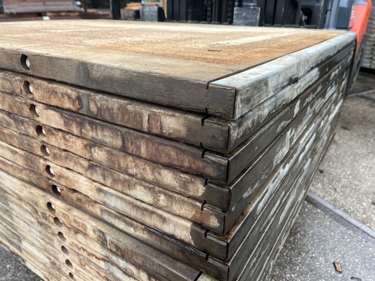 Steenschotten Hardhout 110x140 (32mm dik)