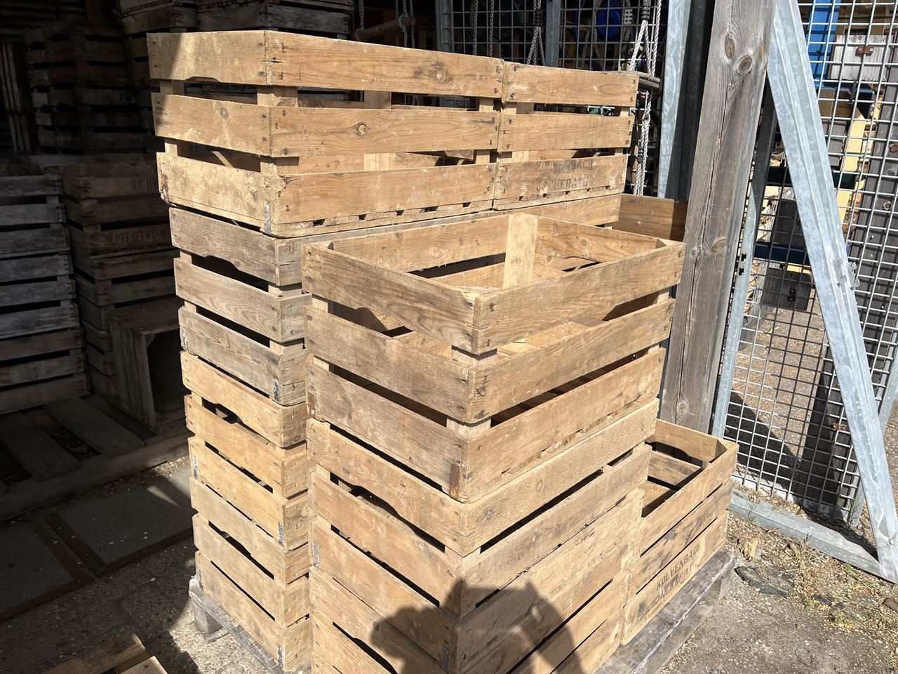 Houten 3-lats kisten 33x40x60