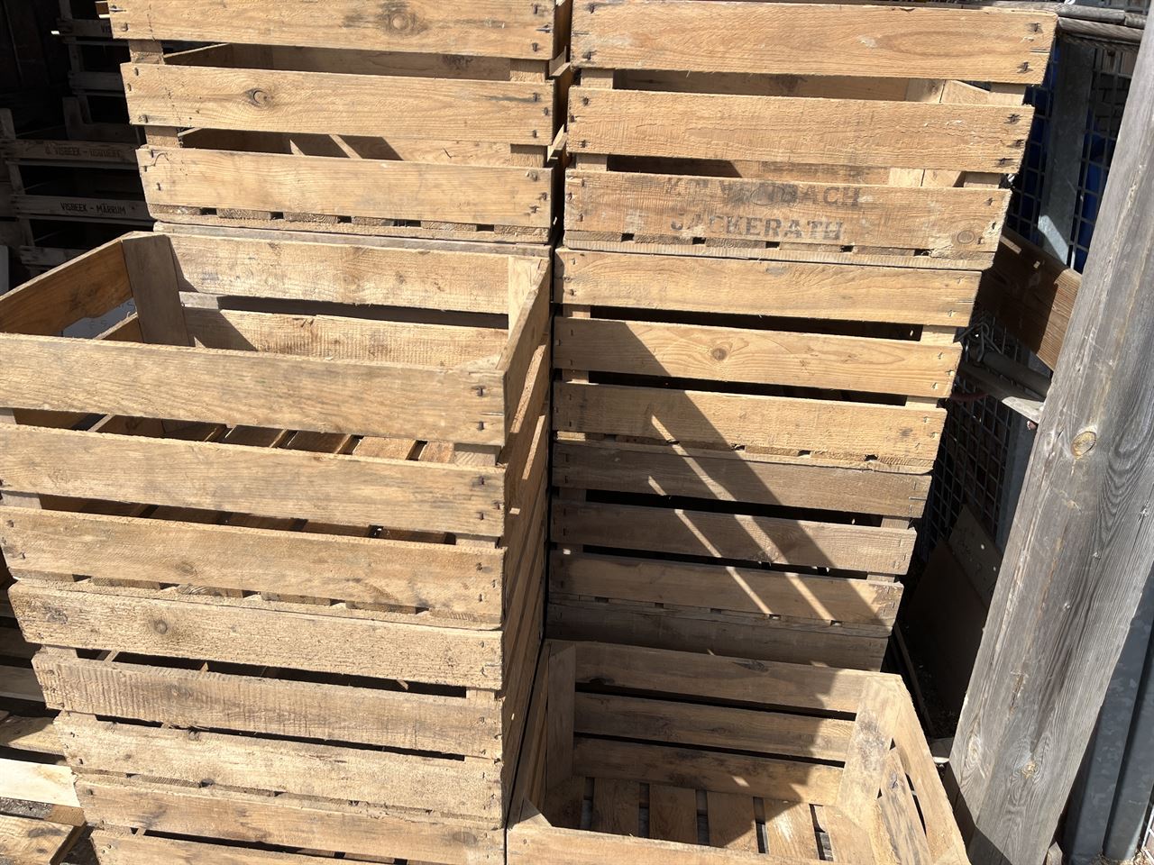 Houten 3-lats kisten 33x40x60