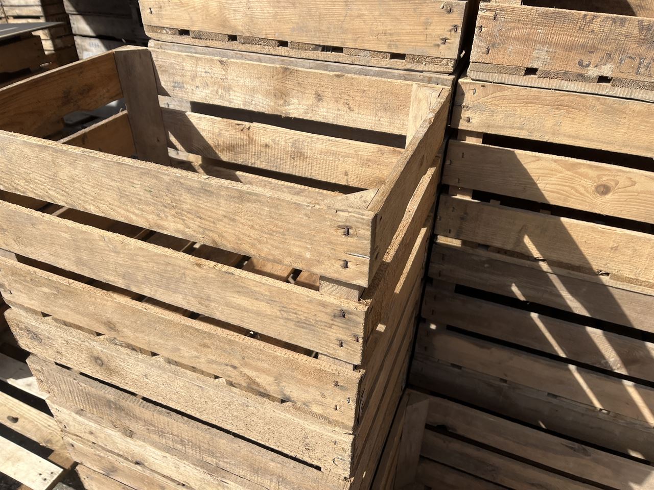 Houten 3-lats kisten 33x40x60