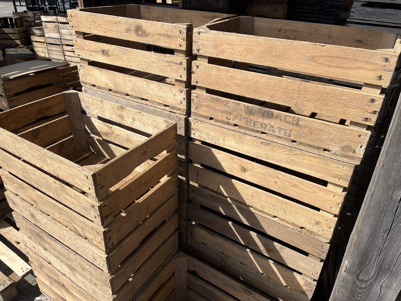 Houten 3-lats kisten 33x40x60