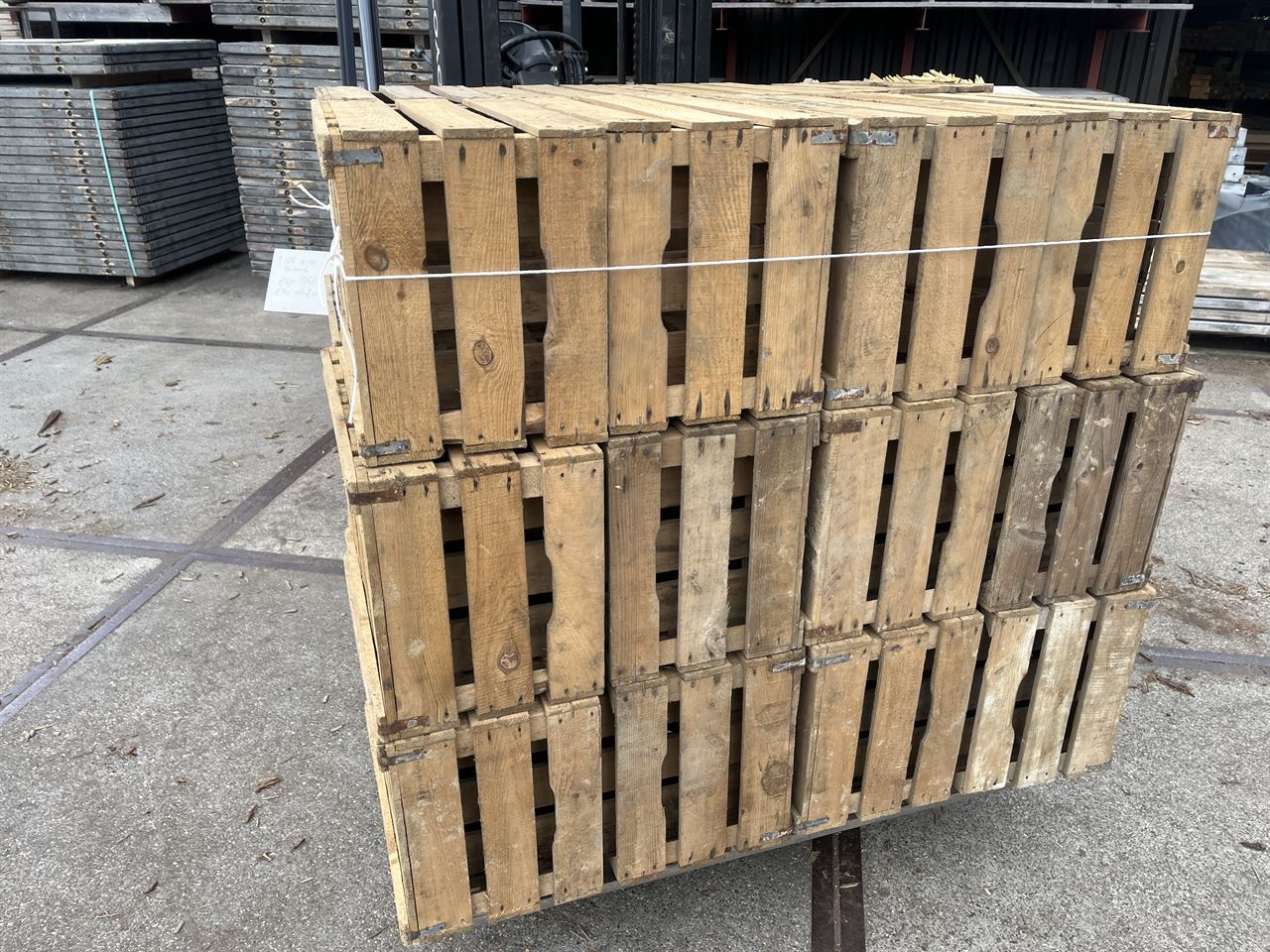 Houten 3-lats kisten 33x40x60