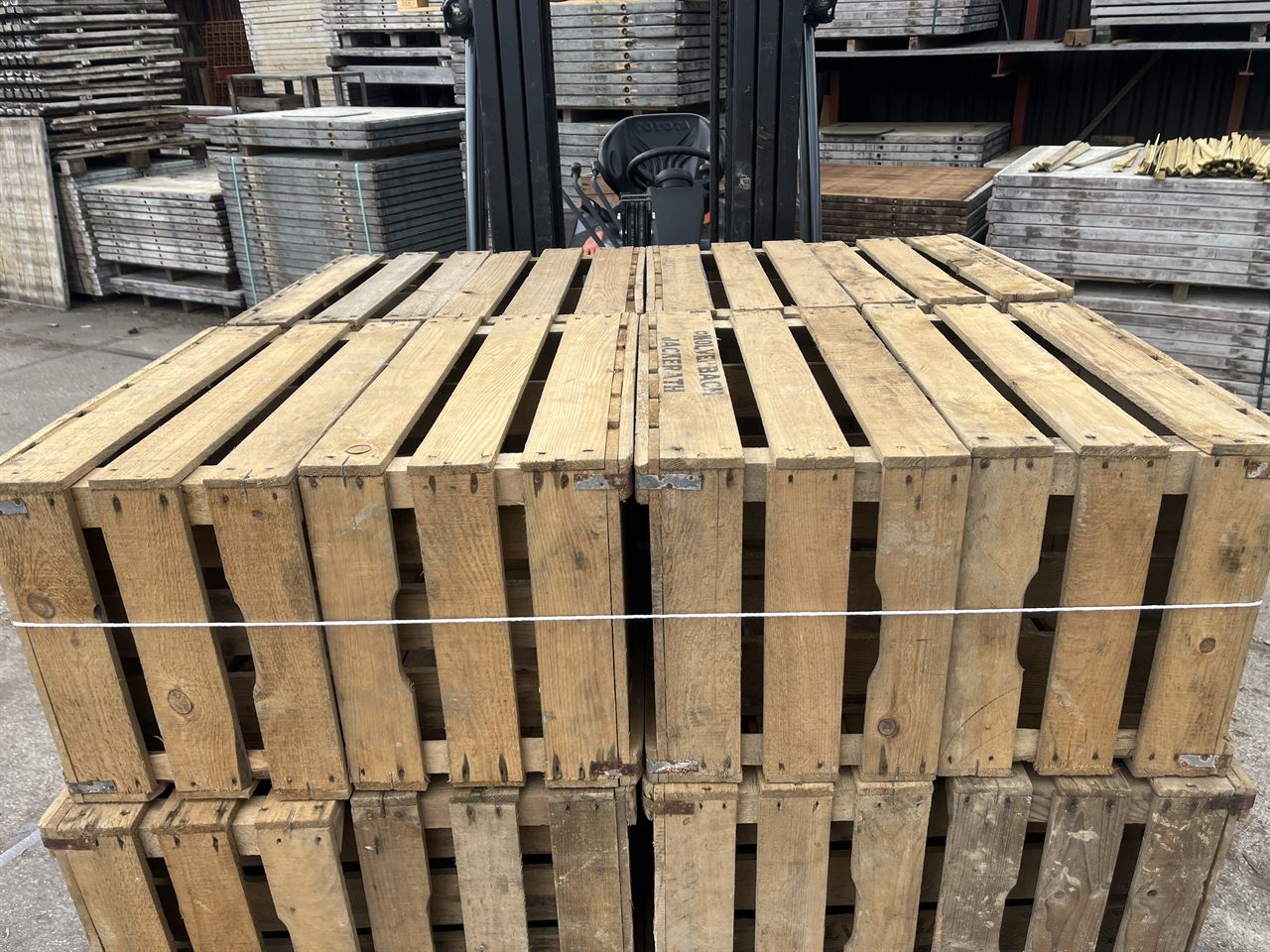 Houten 3-lats kisten 33x40x60