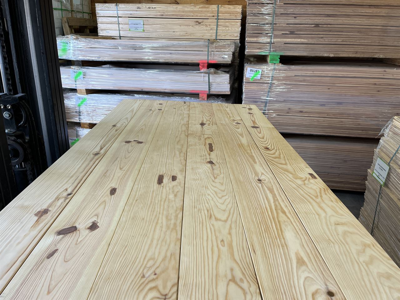 GRENEN PLANKEN GESTOPT(niet geschuurd) 20x170