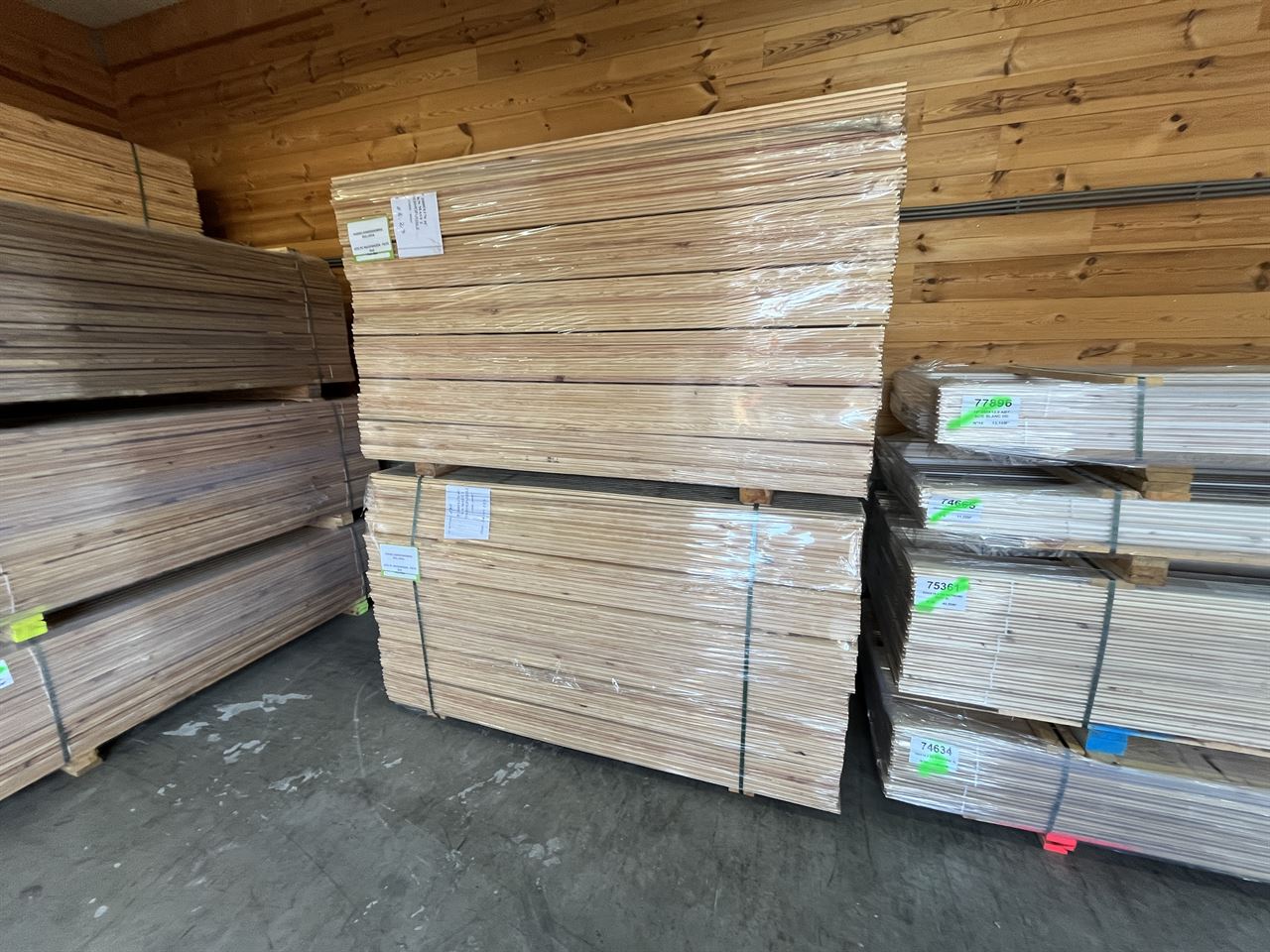 GRENEN PLANKEN GESTOPT(niet geschuurd) 20x170