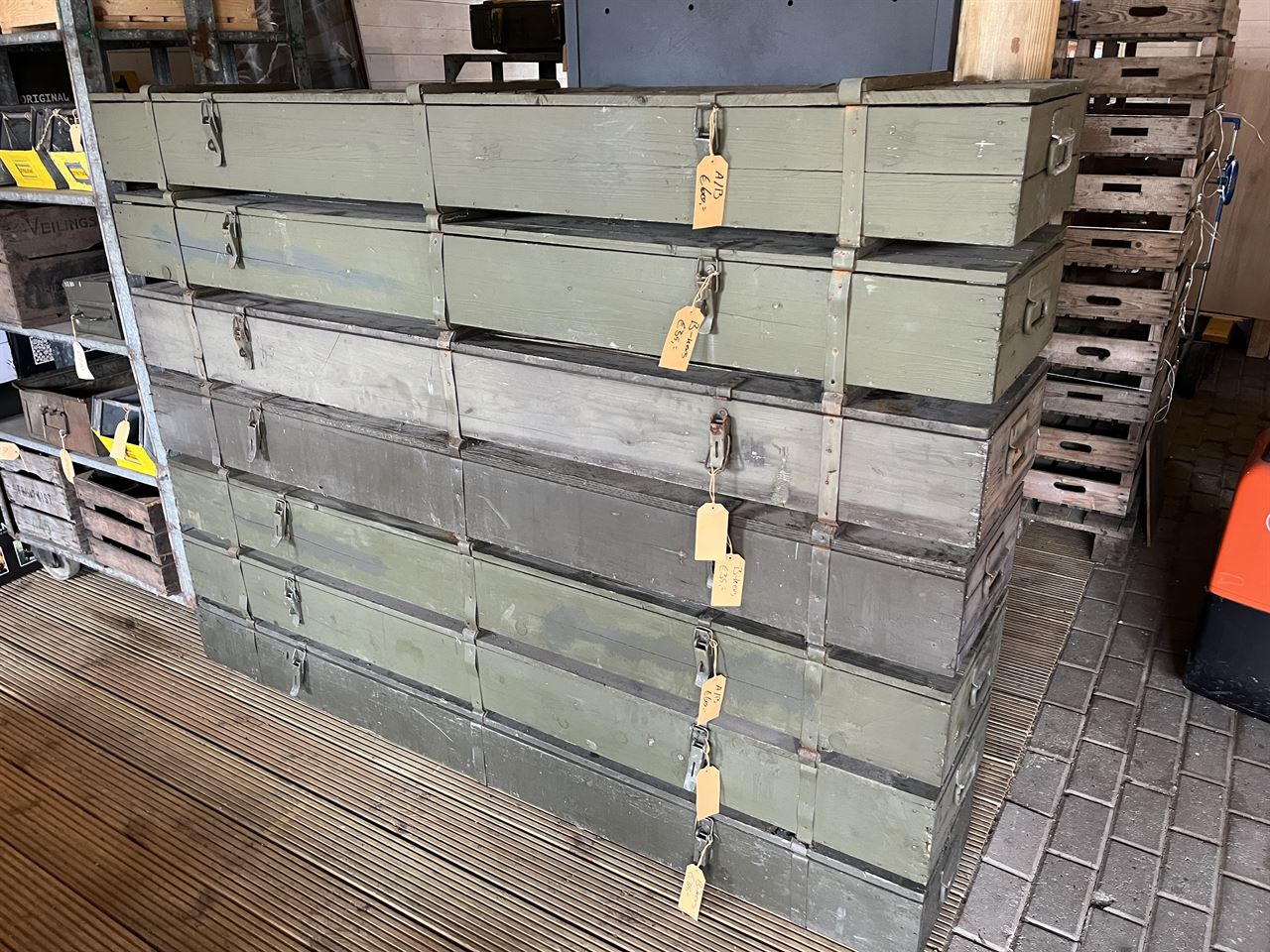 Lange legerkisten 2m B-keus