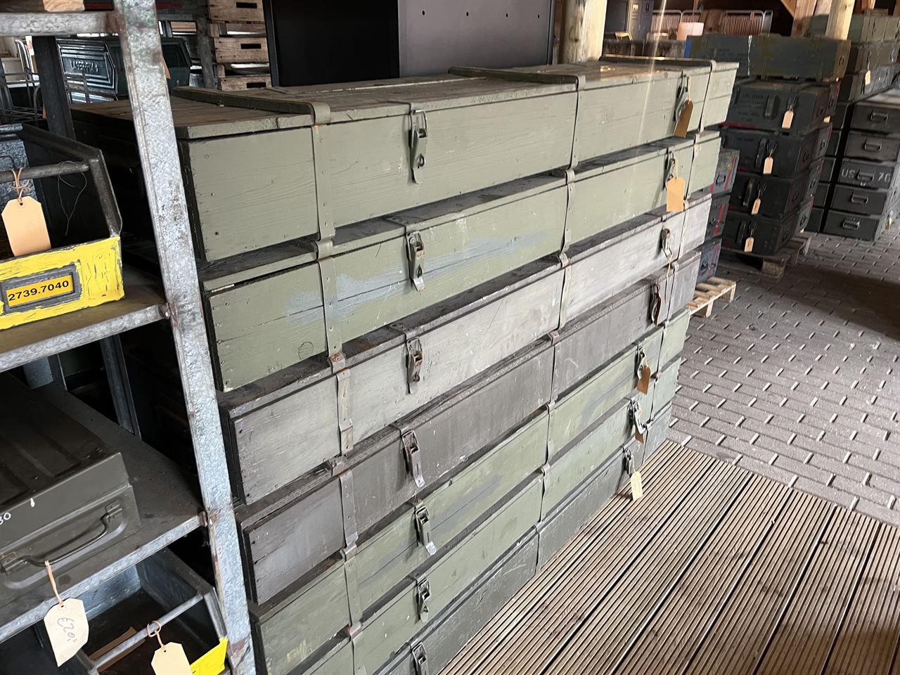 Lange legerkisten 2m B-keus