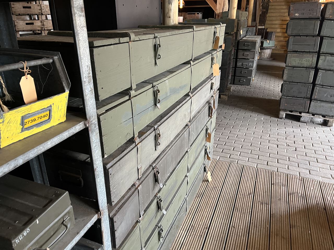 Lange legerkisten 2m B-keus