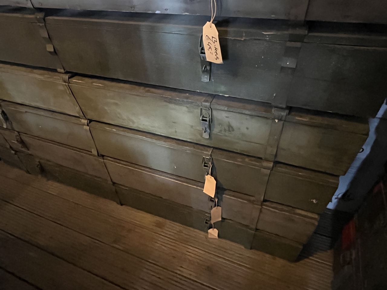 Lange legerkisten 2m B-keus