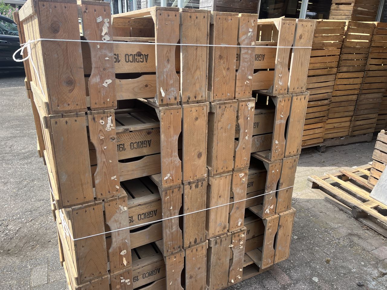 Agrico 2-lats kisten 24,5 x 36,5 x 60cm