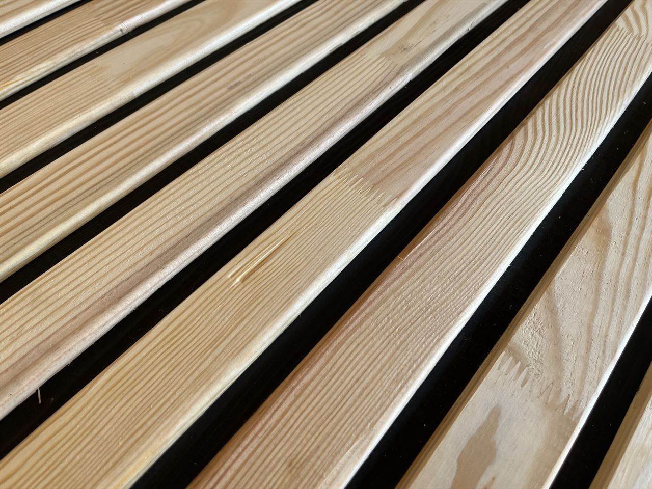 Bar Neutre wandbeschot 60mm , 3 meter lang