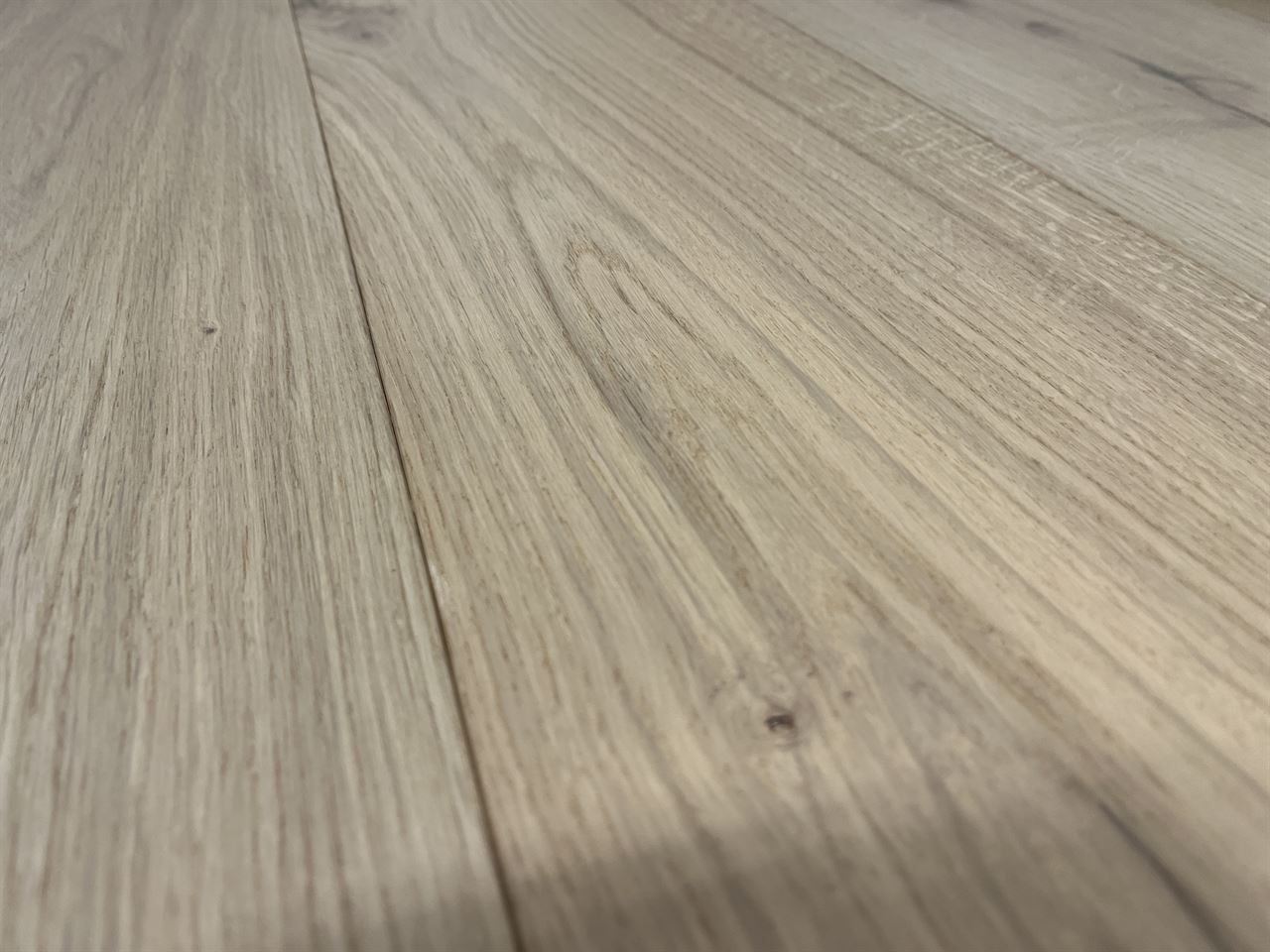 Eiken duoplank invisible gelakt 14x190mm