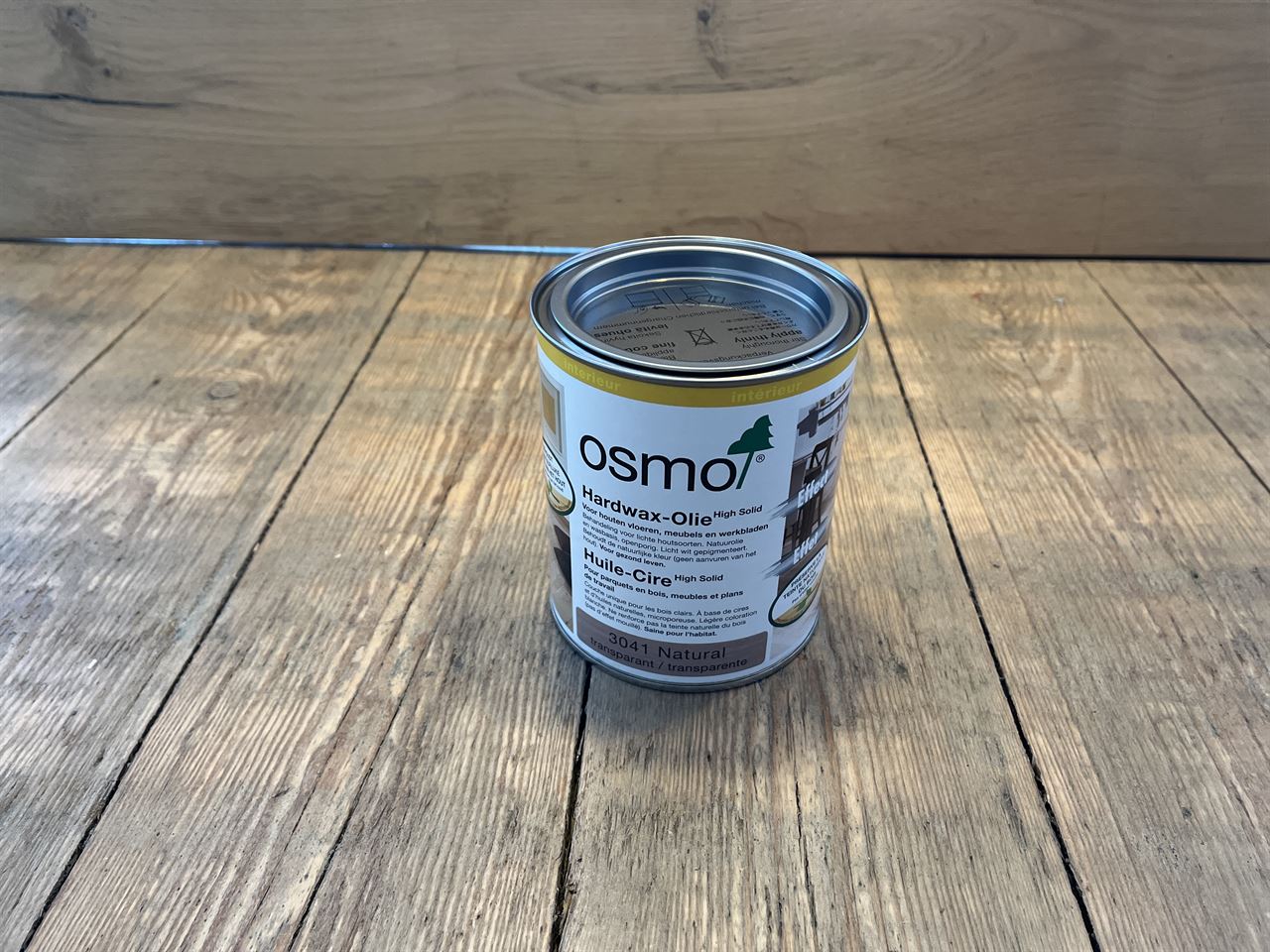 Osmo hardwaxolie 3041 (wit) naturel 0,75l